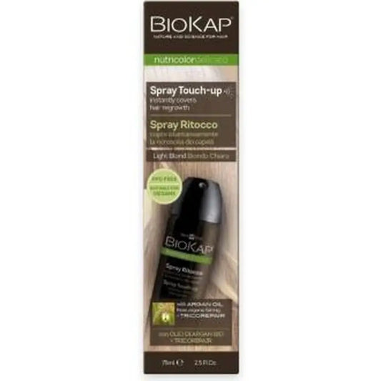 Biokap Light Blonde Touch Up Spray 75Ml.