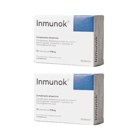 Bioksan Pharma Inmunok Integratore alimentare, 2X30 Capsule