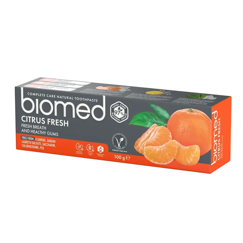 Biomed Dentifricio naturale Citrusfresh , 100 g