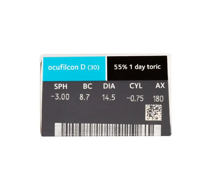 Biomedics 1 Day Daily Toric Lenses , 30 unità