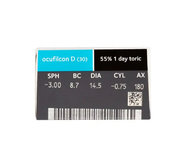 Biomedics 1 Day Daily Toric Lenses , 30 unità