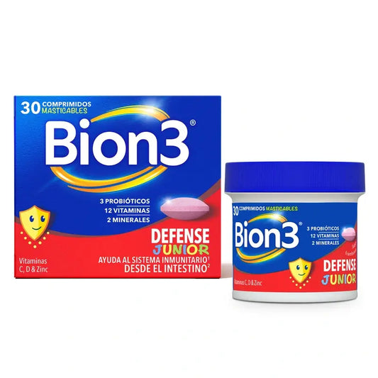 Bion3 Defense Junior Multivitaminico Masticabile, 30 compresse