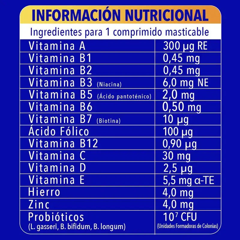 Bion3 Defense Junior Multivitaminico Masticabile, 30 compresse