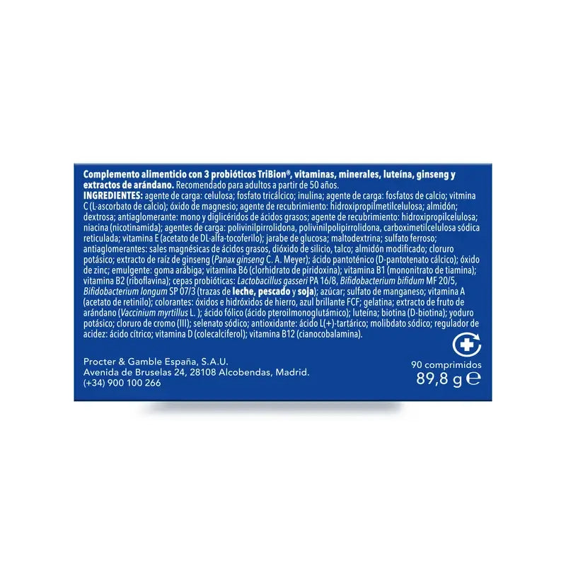Bion3 Energy 50+ Multivitamine, 90 compresse