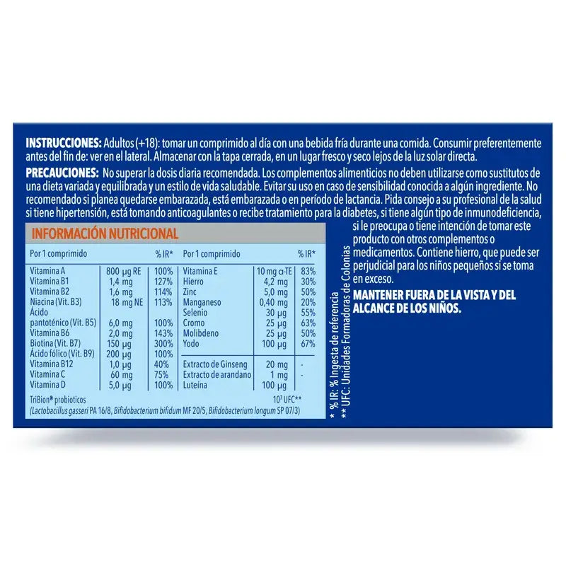 Bion3 Energy 50+ Multivitamine, 90 compresse