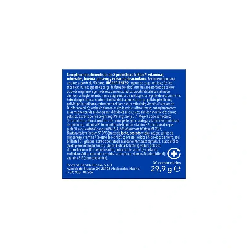 Bion3 Energy 50+ Multivitamine, 30 compresse