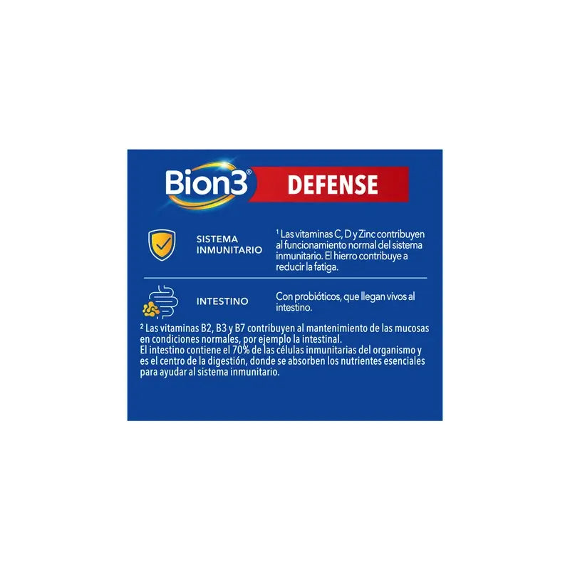 Bion3 Defense Multivitamins, 30 compresse