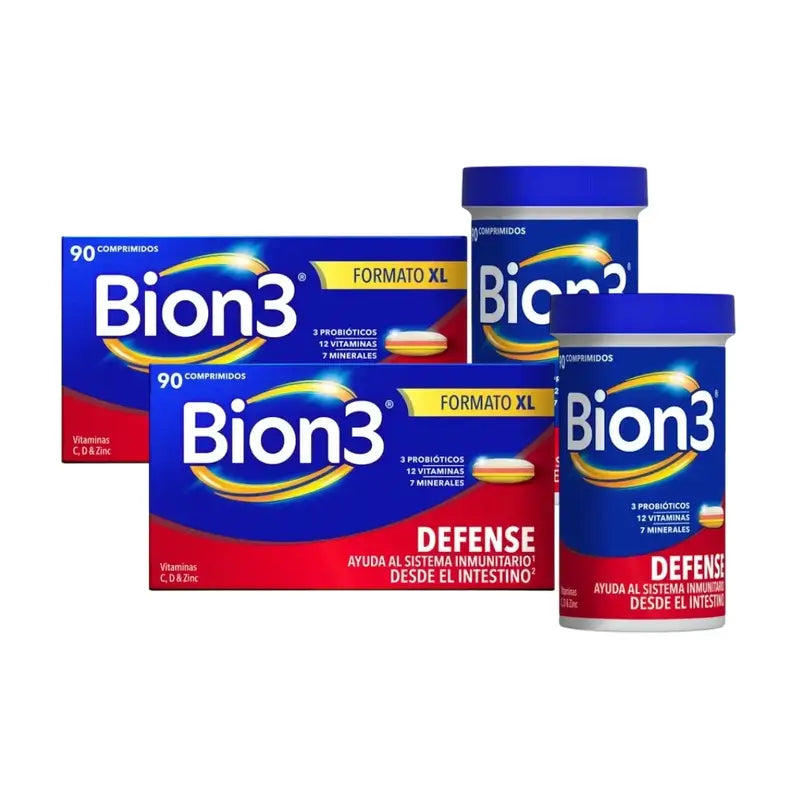 Bion3 Defense Multivitamins, 2X90 compresse