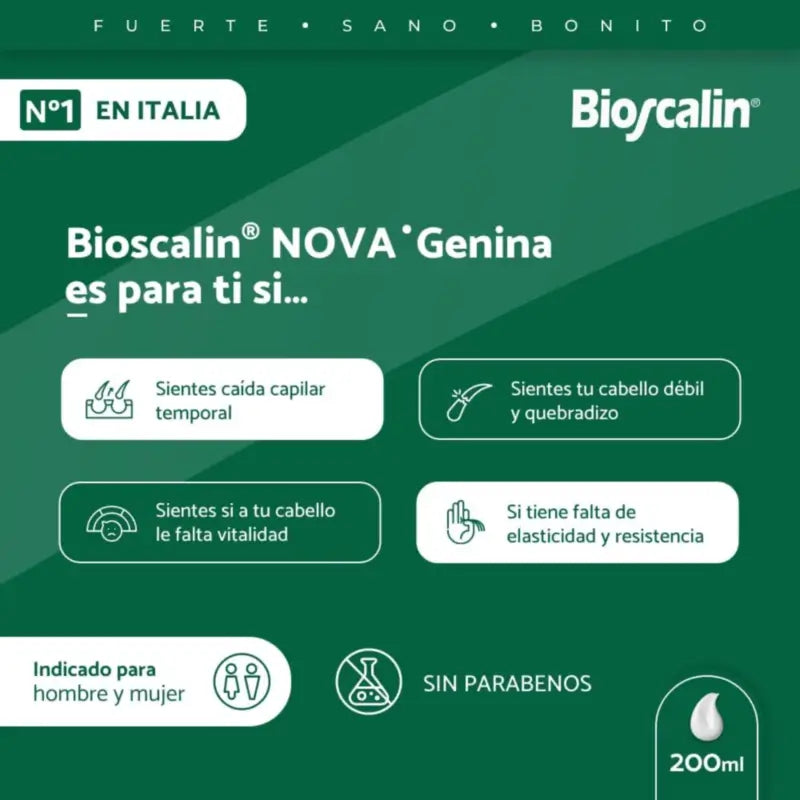 Bioscalin Novagenin Shampoo , 200 ml