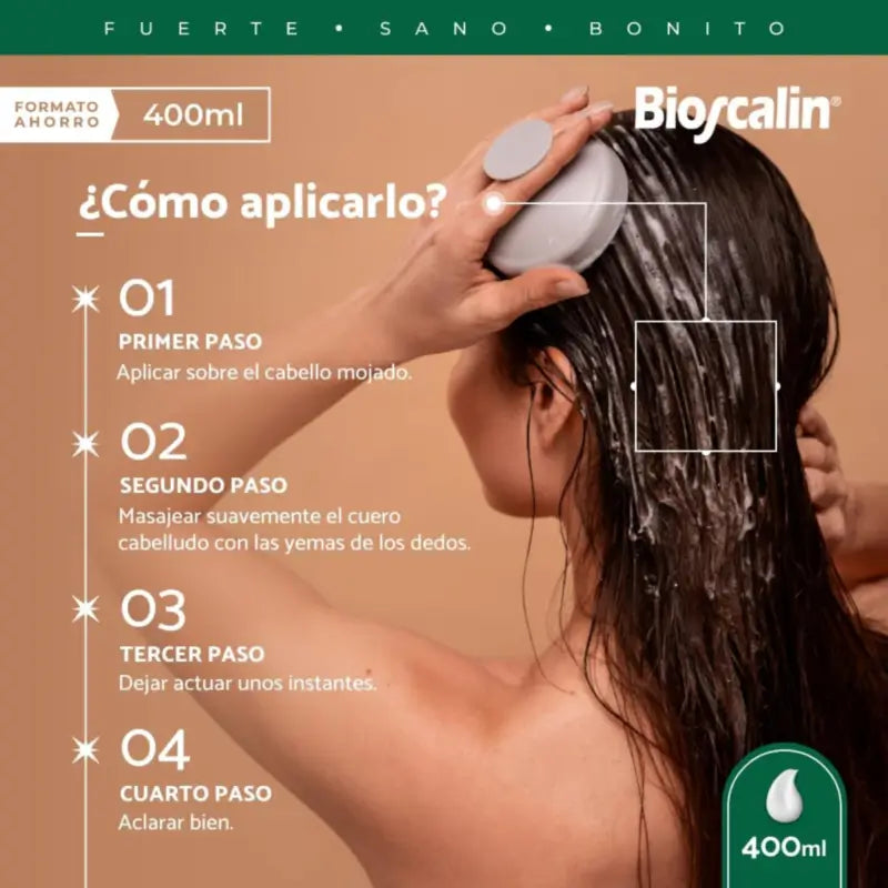 Bioscalin Novagenin Shampoo, 400 ml