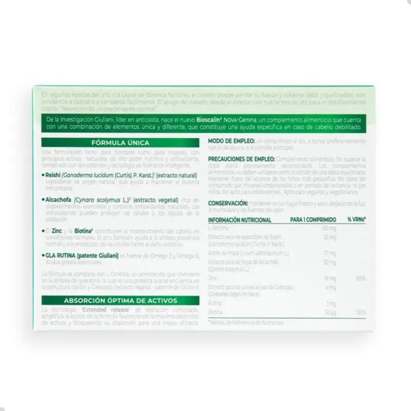 Bioscalin Novagenin Compresse , 30 compresse