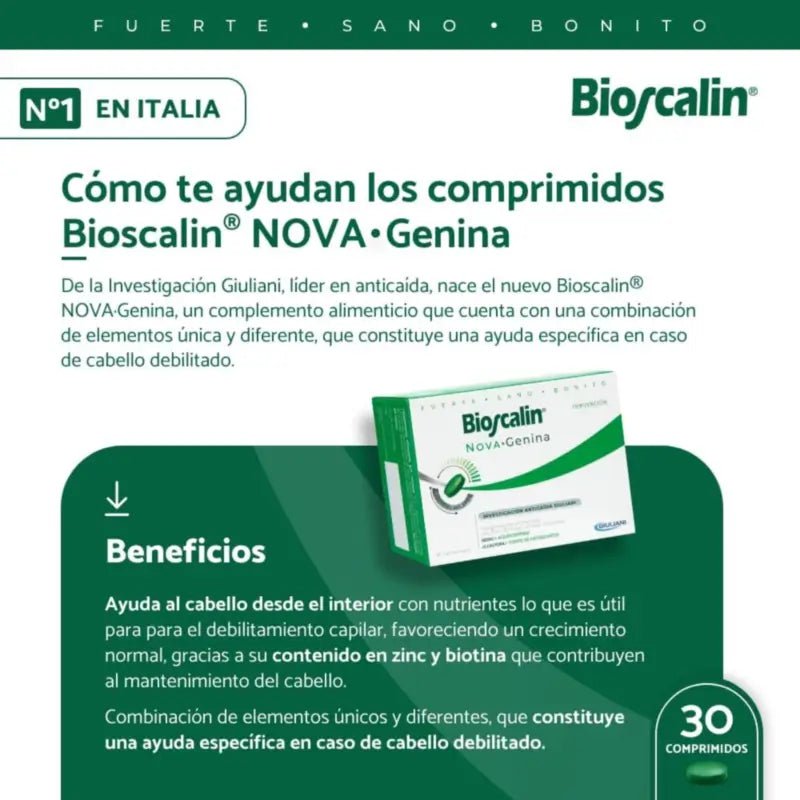 Bioscalin Novagenin Compresse , 30 compresse