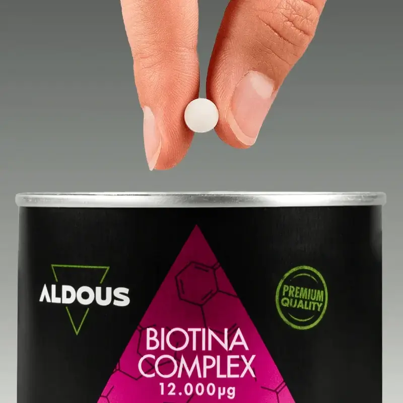 Aldous Labs Biotin con zinco, selenio, vitamina D3 e vitamina E