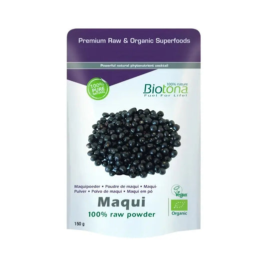 Biotona Maqui Powder - Polvere di Maqui crudo, 150 g