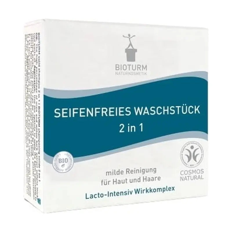 Bioturm Shampoo-Gel Solido 2 In 1 Capelli e Corpo 100Gr.