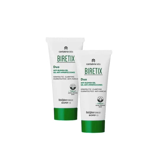 BIRETIX Duo Gel Anti-Imperfezioni Confezione da 2 x 30 ml