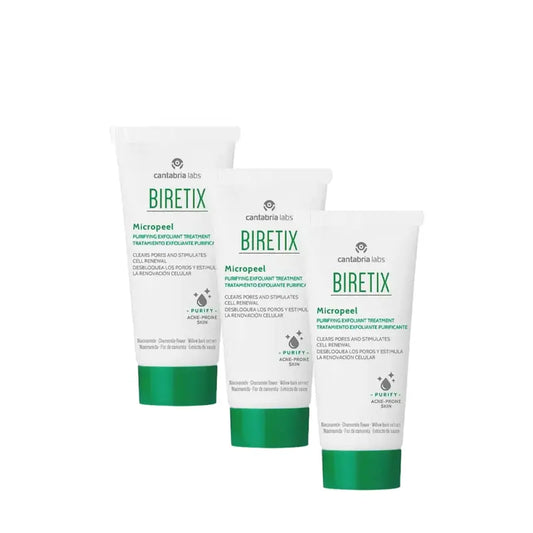 BIRETIX Micropeel Confezione da 3 x 50 ml