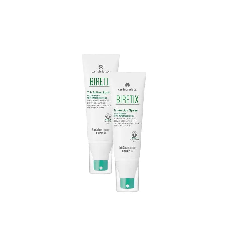 Biretix Triactive Spray, confezione da 2 x 100 ml