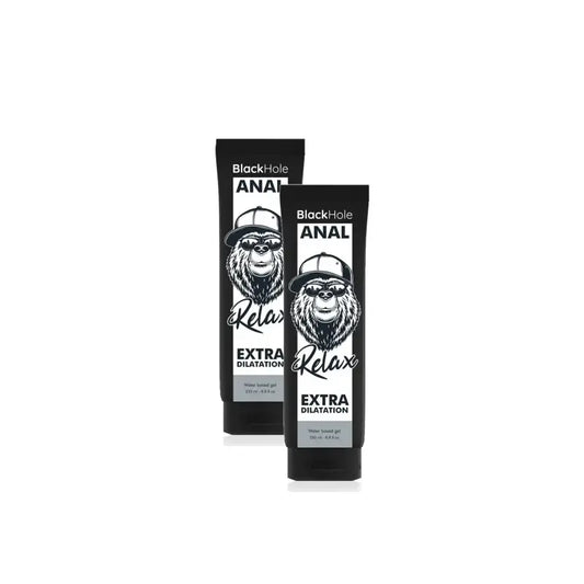 Black Hole Anal Relax Gel 250 ml, confezione da 2