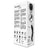 Vibratore Kean Touch Control nero e argento