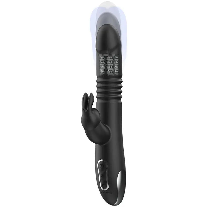 Vibrazione stimolante Kenji Black&Silver compatibile con la tecnologia wireless Watchme