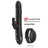 Vibrazione stimolante Kenji Black&Silver compatibile con la tecnologia wireless Watchme