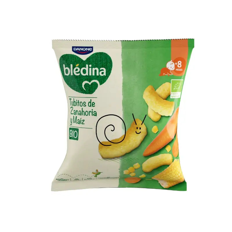 Bledina Bio Snack Mais e Carota. 20G