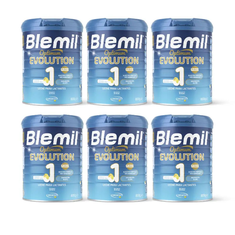 Blemil Optimum Evolution 1 Latte di avviamento, 6X800g
