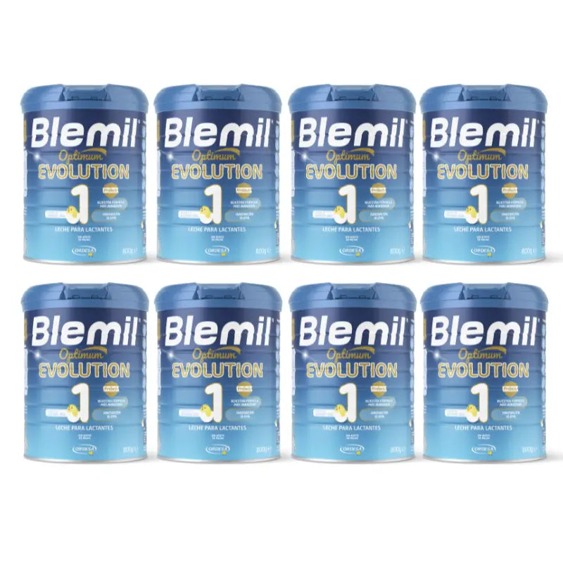 Blemil Optimum Evolution 1 Latte di avviamento, 8X800g