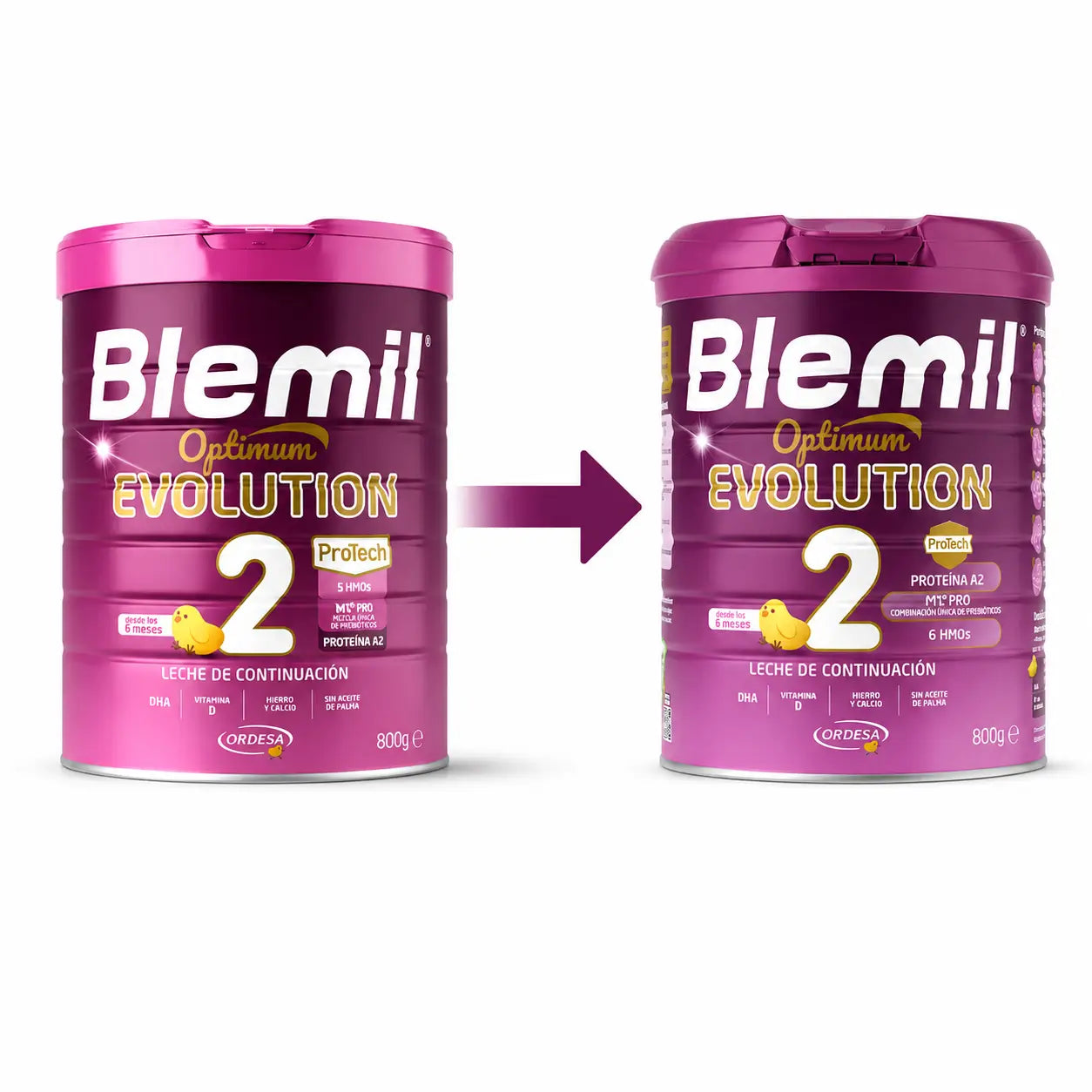 Blemil Optimum Evolution 2 Formula 2, 800g