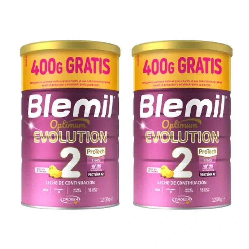 Blemil Optimum Evolution 2 Formula Prezzo Speciale, 2X1200g