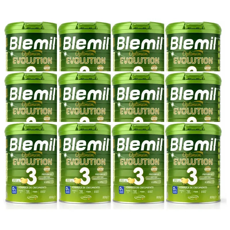 Blemil Optimum Evolution 3 Latte di crescita, 12X800g