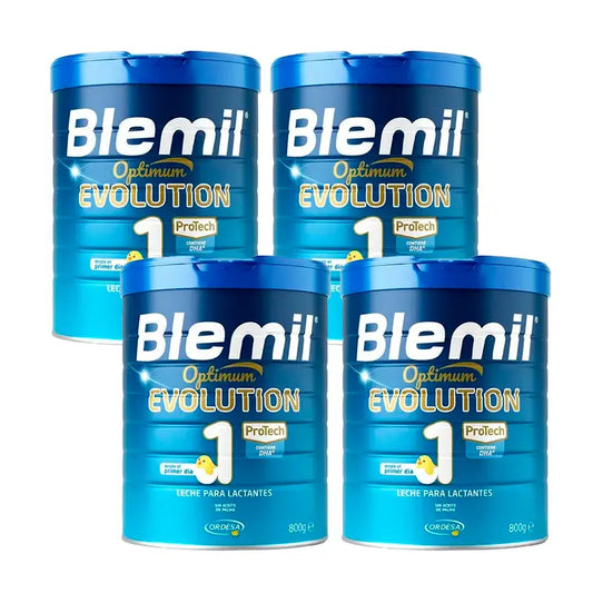 Blemil Optimum Evolution 1 Latte di avviamento, 4X800g