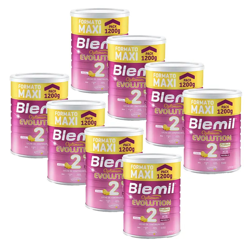 Blemil Optimum Evolution 2 Latte Formula, 8X1200g