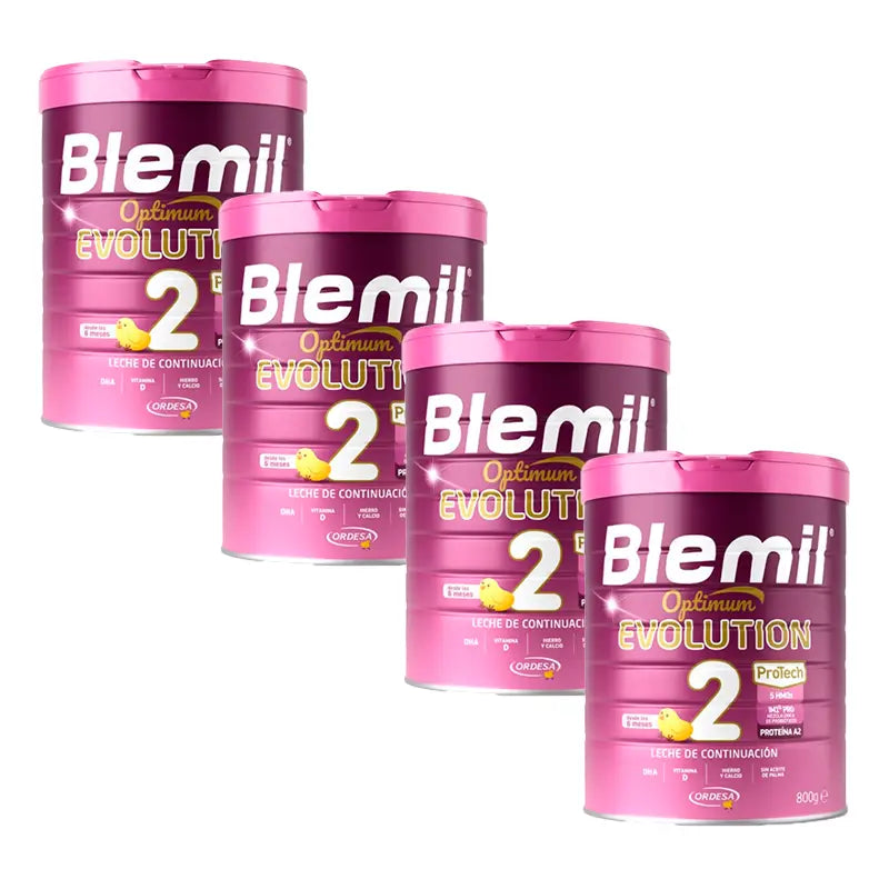 Blemil Optimum Evolution 2 Latte Formula, 4X800g