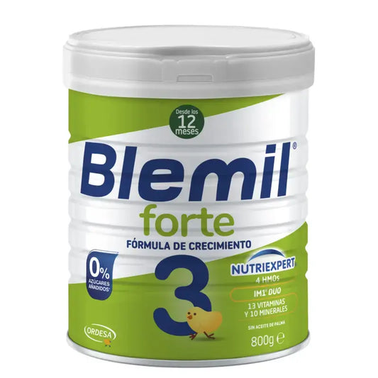 Blemil Plus 3 Crescita 0% Zuccheri Aggiunti, 800g