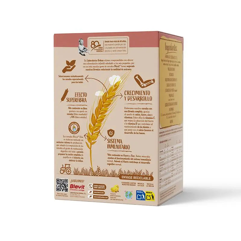 Biberon Blevit 8 Cer Y Cacao, 500g