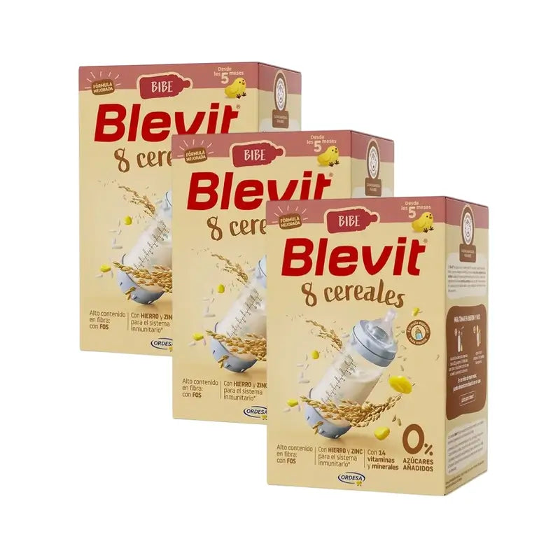 Blevit Bibe 8 Cereali, 3X500 Gr.