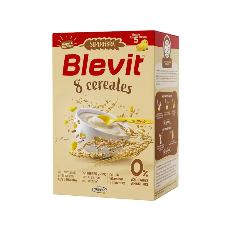Blevit Baby Food Superfibre 8 Cereali, 500 gr.