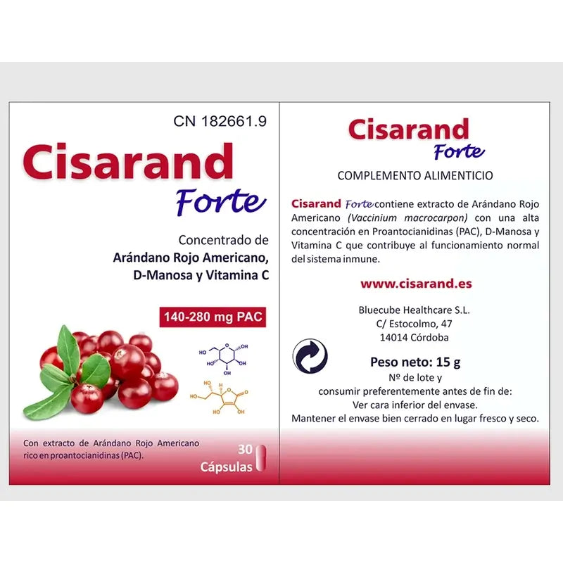Bluecube Healthcare Cisarand Forte, 30 capsule