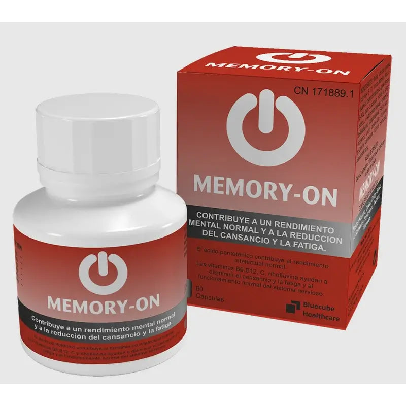 Bluecube Healthcare Memory-On, 60 capsule