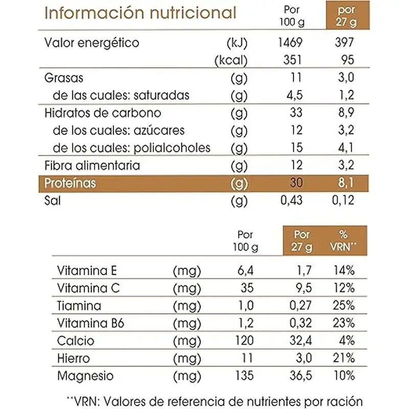 Barrette biManán Befit al cioccolato e all'arancia 6 unità