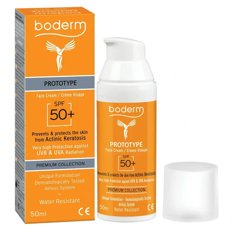 Boderm Prototype Crema viso Spf50+, 50 ml