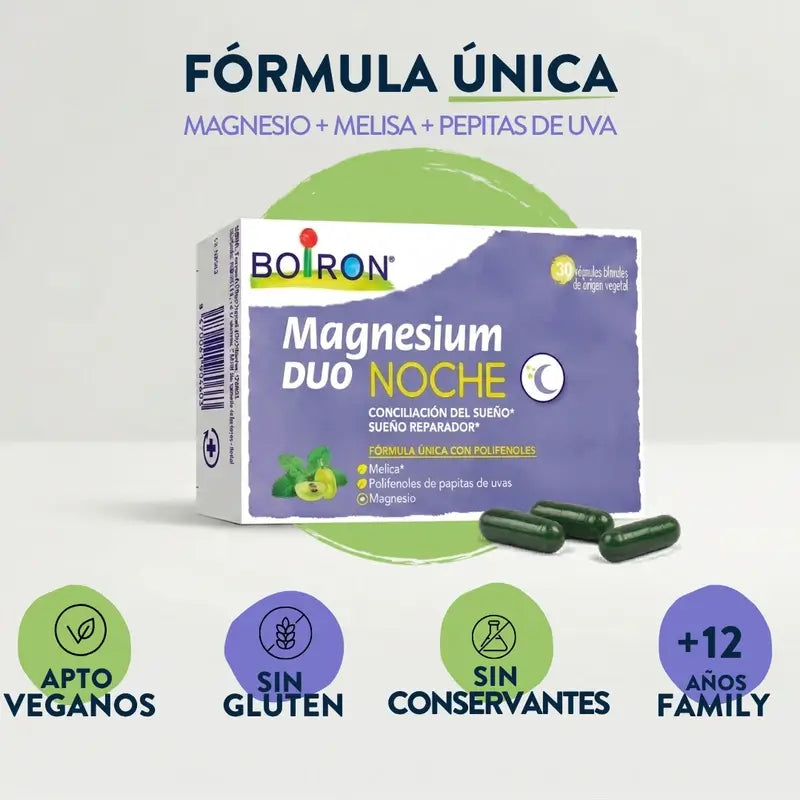 BOIRON Magnesio Duo Notte, 30 capsule
