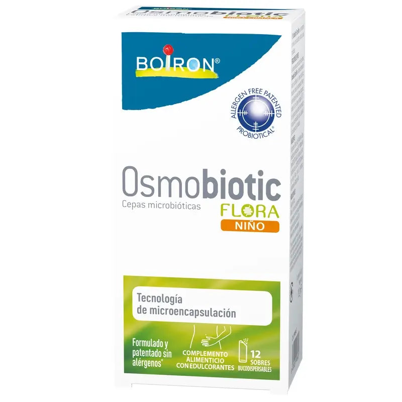 BOIRON Osmobiotic Flora per bambini, 12 bustine