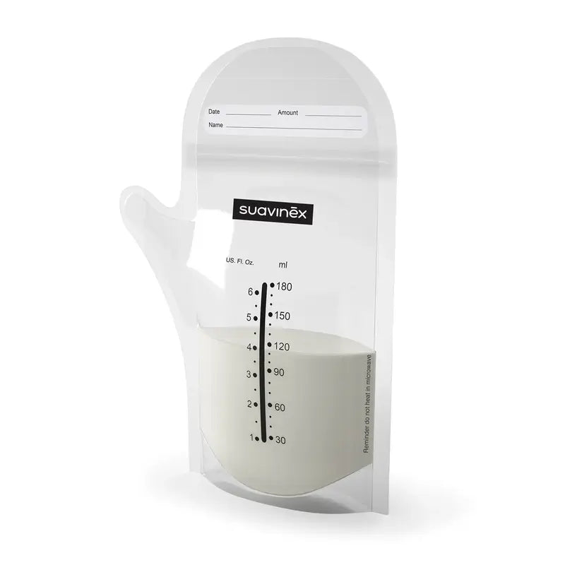 Suavinex Sacchetti di conservazione del latte materno pre-sterilizzati 25 pz.