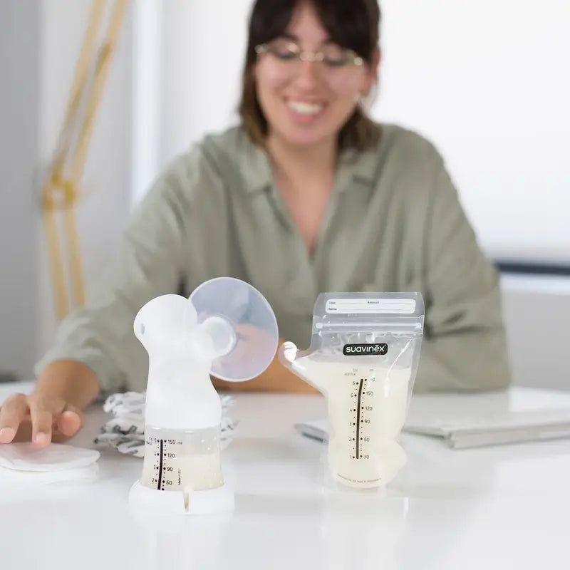 Suavinex Sacchetti di conservazione del latte materno pre-sterilizzati 25 pz.