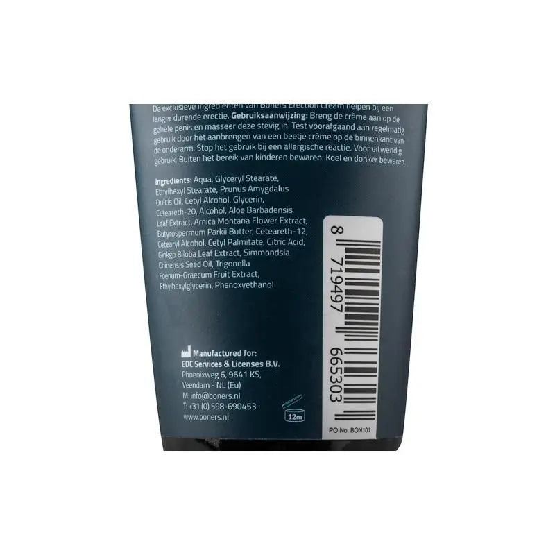 Crema per erezioni più durature - 100ml