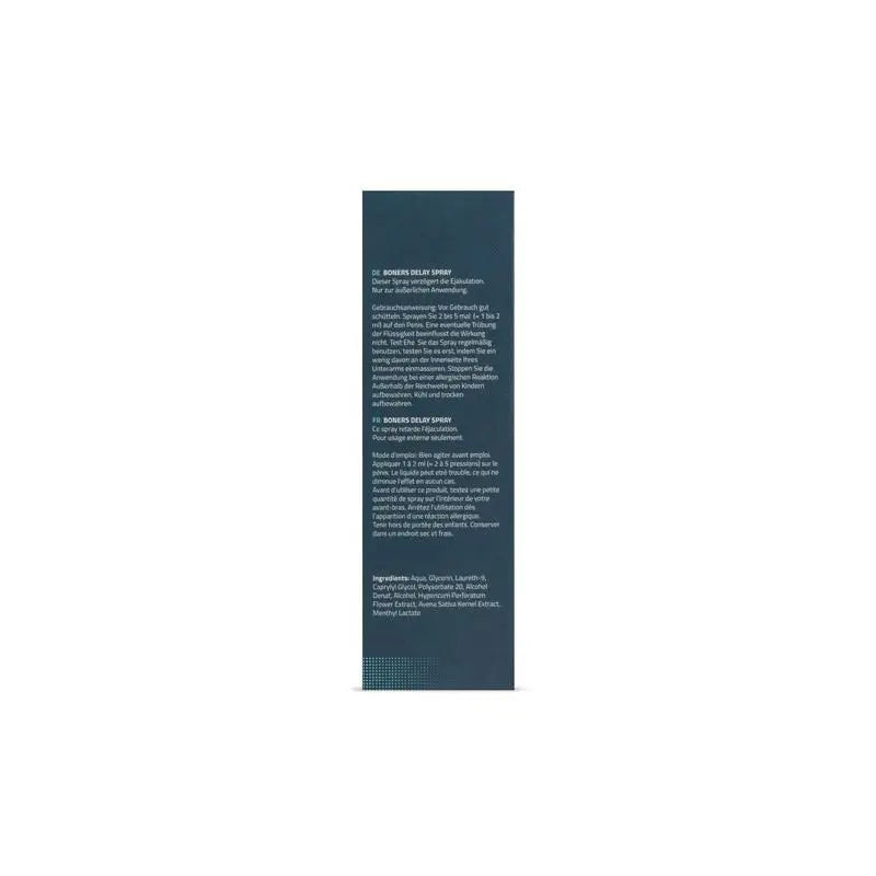 Spray ritardante dell'orgasmo Boners - 15 Ml