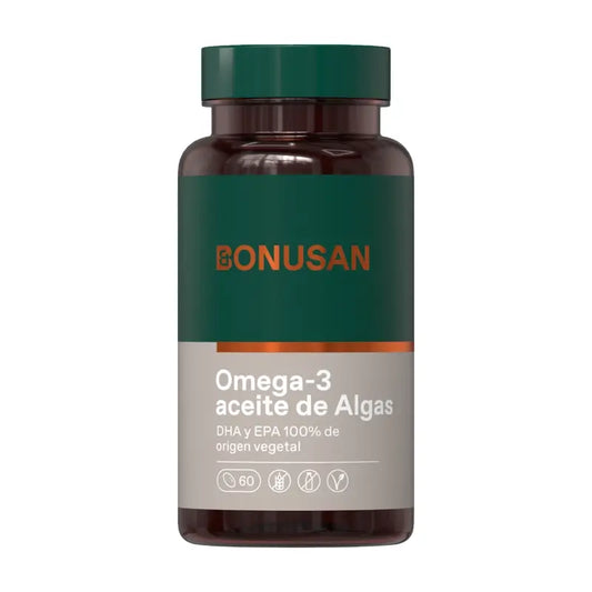 Olio di alghe Omega-3 Bonusan , 60 perle